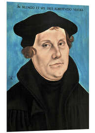 Hartschaumbild Martin Luther