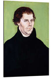 Aluminium print Martin Luther