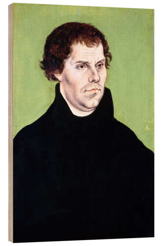 Stampa su legno Martin Luther