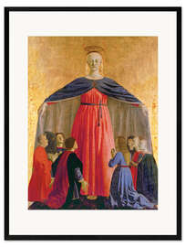 Ingelijste kunstdruk The Madonna of Mercy