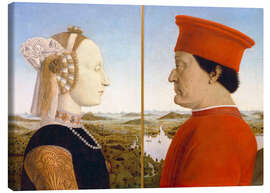 Lienzo Díptico de los Duques de Urbino