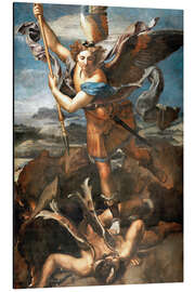 Magnettafel Der Heilige Michael tötet den Dämon