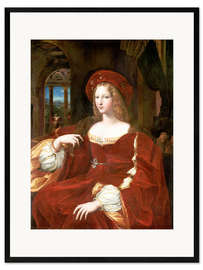 Framed art print after Raphael