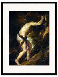 Framed art print Sisyphus