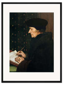 Gerahmter Kunstdruck Erasmus von Rotterdam