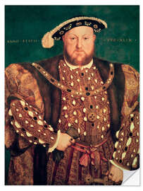 Muursticker Henry VIII. Of England