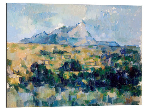 Cuadro de aluminio La montaña Sainte-Victoire, 1904