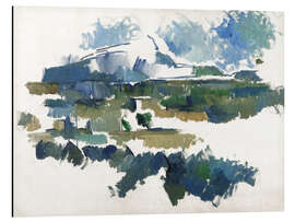 Magnettafel Montagne Saint-Victoire von Les Lauves aus gesehen