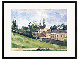 Stampa artistica con cornice The rising path
