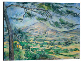 Magnettafel Montagne Sainte-Victoire mit Kiefer, 1887