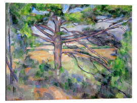 Magnettafel Große Pinie u. rote Erde