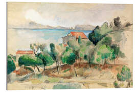 Magnettafel Die Bucht von Estaque