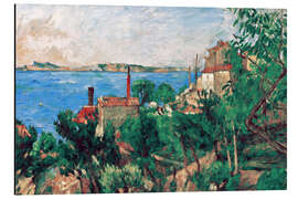 Magnettafel Das Meer bei L'Estaque, 1876