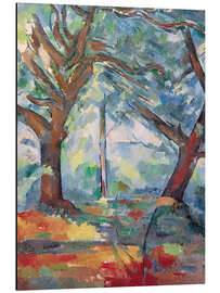 Magnettafel Große Bäume