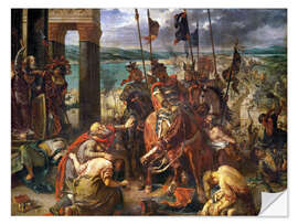 Wall sticker The conquest of Constantinople by the crusaders