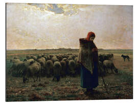 Aluminium print The shepherdess