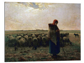 Quadro em plexi-alumínio The shepherdess