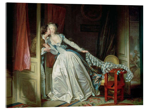 Acrylic print The Stolen Kiss, 1787