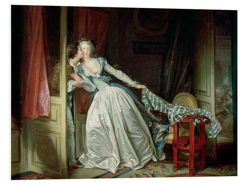 Cuadro de PVC El beso robado, 1787