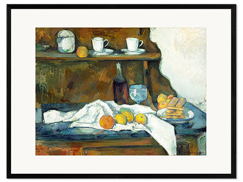 Plakat artystyczny premium w ramie Le buffet