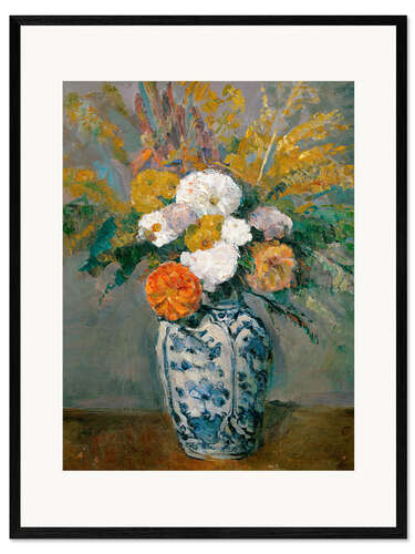 Stampa artistica con cornice Dahlias