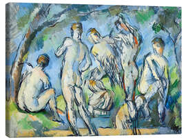 Canvas print The Seven Bathers