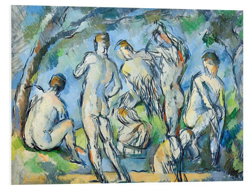 Quadro em PVC The Seven Bathers