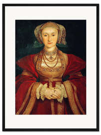Gerahmter Kunstdruck Anna von Cleve
