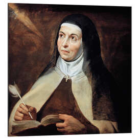 Aluminium print Saint Teresa of Avila