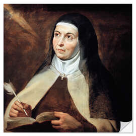 Muursticker Saint Teresa of Avila