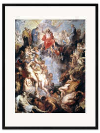 Impresión de arte enmarcada The Great Last Judgement