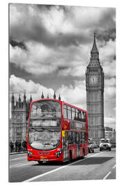 Galleriprint Big Ben and Red Bus