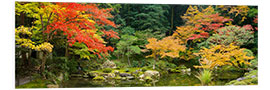 Foam board print Zen garden panorama