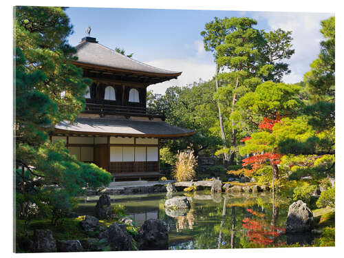 Acrylglasbild Ginkakuji Tempel