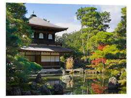 Foam board print Ginkakuji Temple