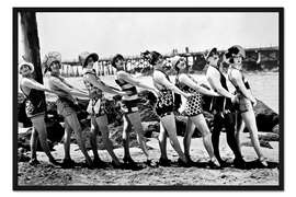 Gerahmter Kunstdruck Badenixen, 1916