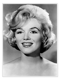 Poster  Marilyn Monroe Lächelnd