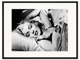 Gerahmter Kunstdruck Marilyn Monroe - "Wie Angelt Man Sich Einen Millionär?", 1953