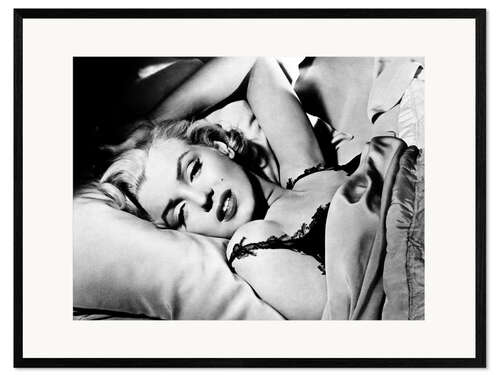 Impresión de arte enmarcada Marilyn Monroe - "How to Marry A Millionaire", 1953