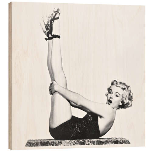 Cuadro de madera Marilyn Monroe Pin-Up II
