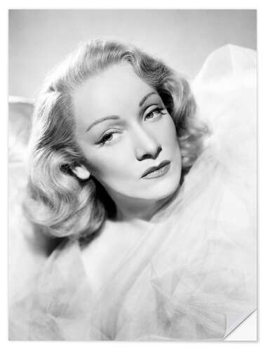 Naklejka na ścianę Marlene Dietrich III