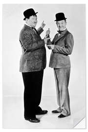 Naklejka na ścianę Laurel &amp; Hardy