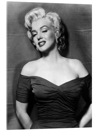 Acrylic print Marilyn Monroe Diva