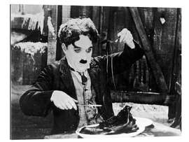 Cuadro de plexi-alu Chaplin: The Gold Rush