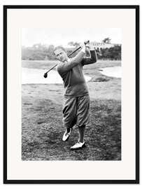 Gerahmter Kunstdruck Robert Tyre Jones