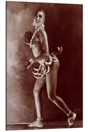 Aluminium print Josephine Baker