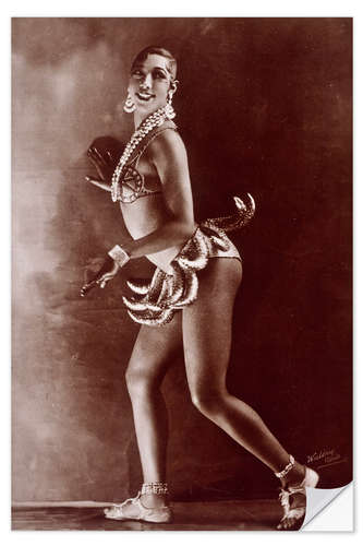 Wandsticker Josephine Baker