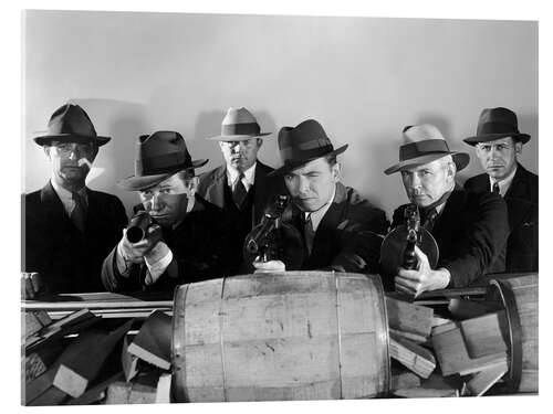 Akrylbilde Gangsters
