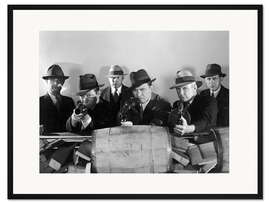 Gerahmter Kunstdruck Gangster