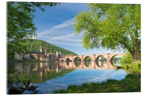 Akrylglastavla Heidelberg in spring